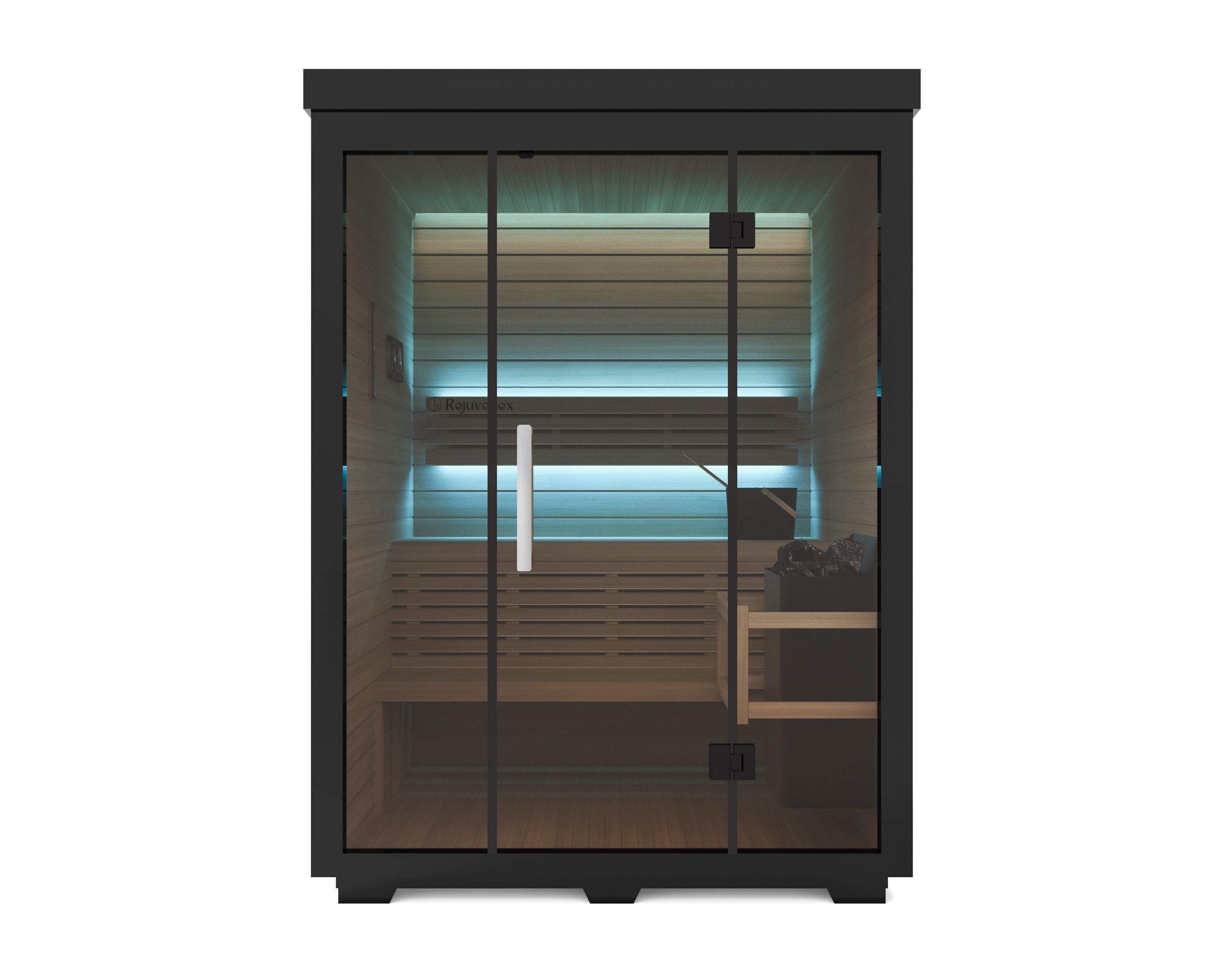 OUTDOOR REJUVENEX TRADITIONAL 3-4 PERSON SAUNA Rejuvenex