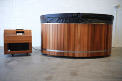 ARCTIC CEDAR 2 PERSON ICE BATH AND CHILLER Rejuvenex