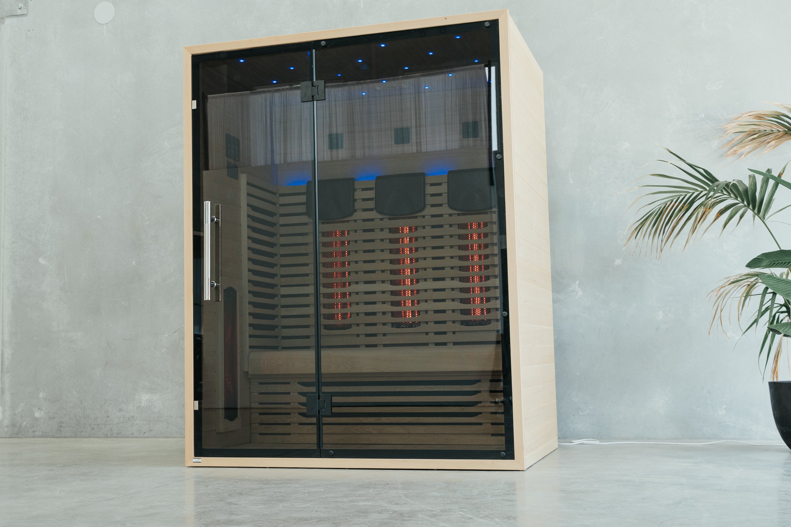 Serenity Full Spectrum 3 Person Sauna - Rejuvenex