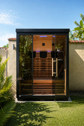 OUTDOOR SERENITY 3 PERSON FULL SPECTRUM INFRARED SAUNA