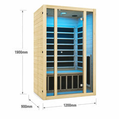 REJUVENEX 2 PERSON INFRARED SAUNA