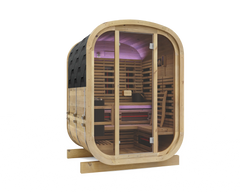 Rejuvenex Element Outdoor 3-4 person Hybrid Sauna Rejuvenex