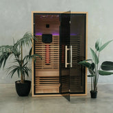 Serenity Full Spectrum 2 Person Sauna - Rejuvenex
