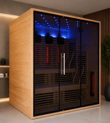 SERENITY 6 PERSON FULL SPECTRUM INFRARED SAUNA
