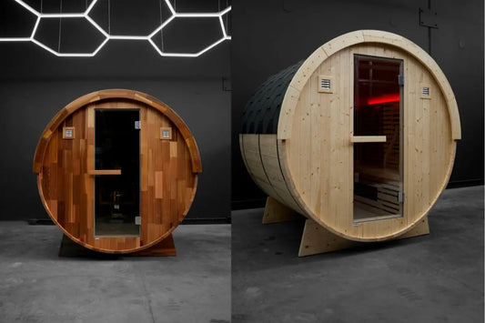Barrel-Sauna-vs-Infrared-A-Comprehensive-Guide-to-Choosing-the-Right-Sauna-for-You Rejuvenex