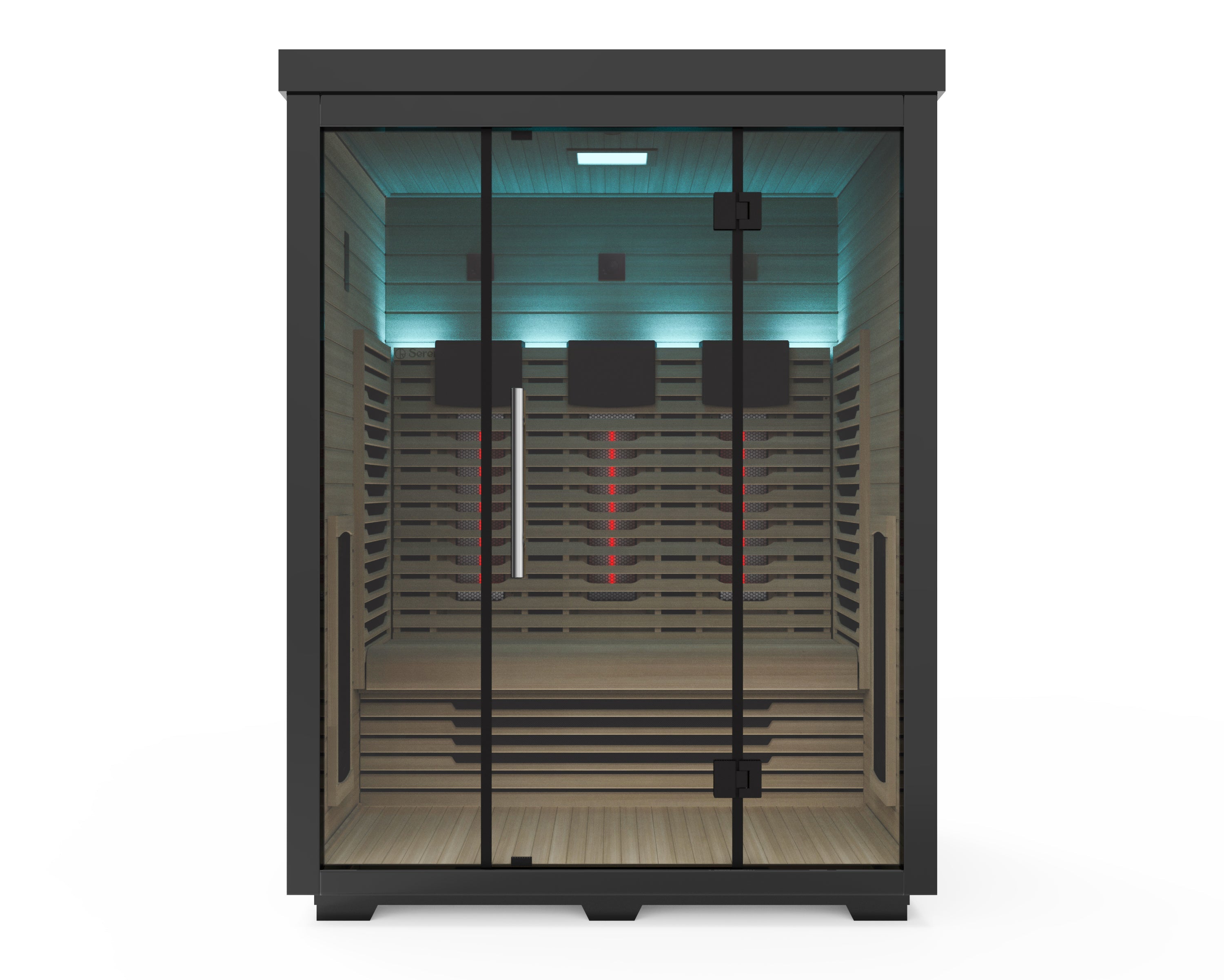 OUTDOOR SERENITY 3 PERSON FULL SPECTRUM INFRARED SAUNA Rejuvenex