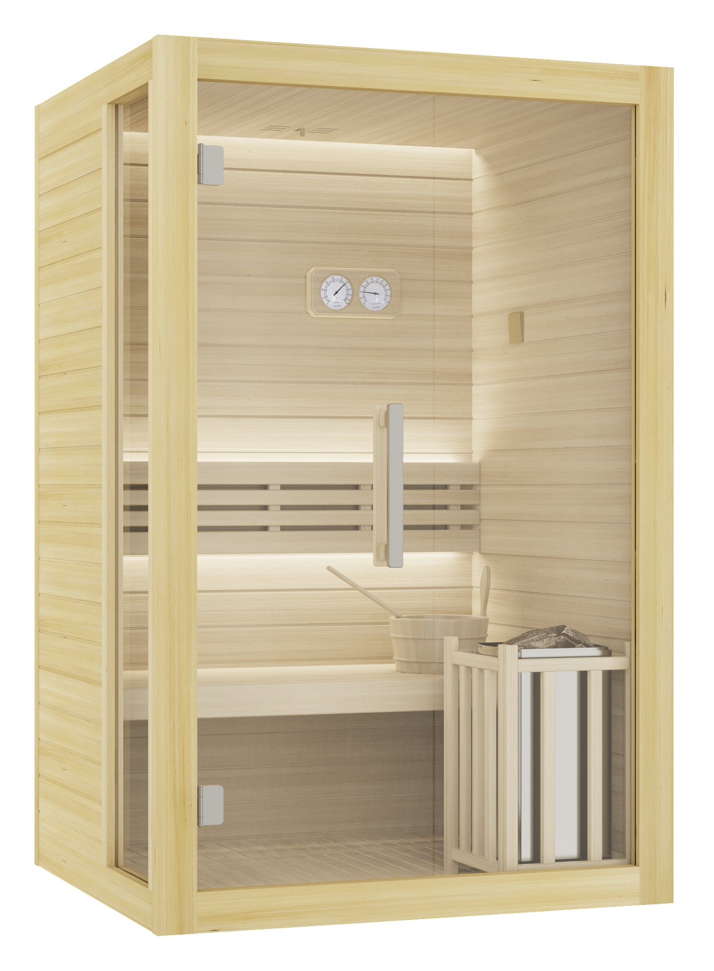 Traditional 2 Person Sauna - Rejuvenex