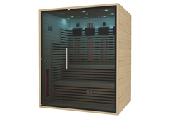 SERENITY 6 PERSON FULL SPECTRUM INFRARED SAUNA Rejuvenex