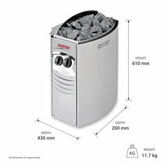 Harvia Vega Sauna Electric Sauna Heater