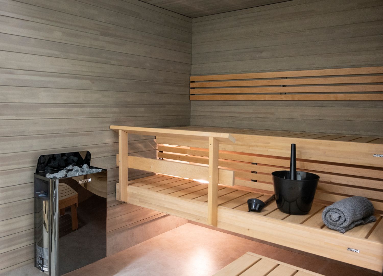 Harvia The Wall Sauna Heater Blacksteel 6kw Rejuvenex