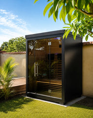 OUTDOOR SERENITY 3 PERSON FULL SPECTRUM INFRARED SAUNA