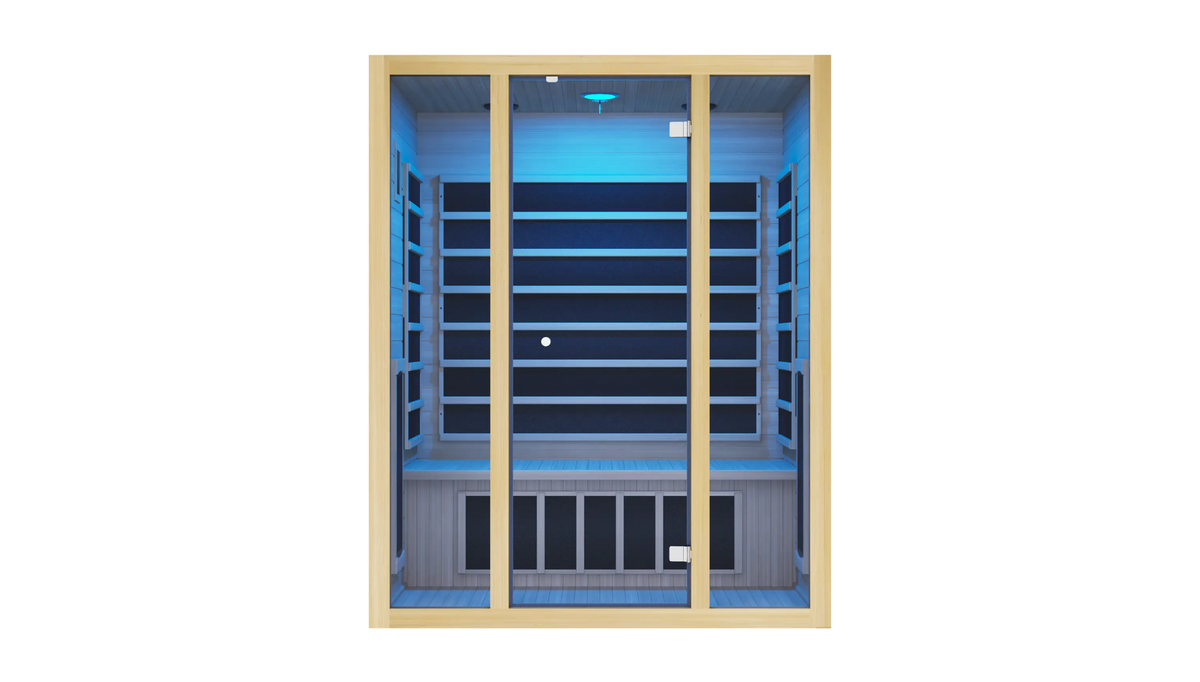 REJUVENEX 3 PERSON INFRARED SAUNA Rejuvenex
