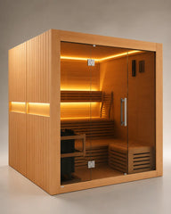 REJUVENEX TRADITIONAL 6-8 PERSON SAUNA