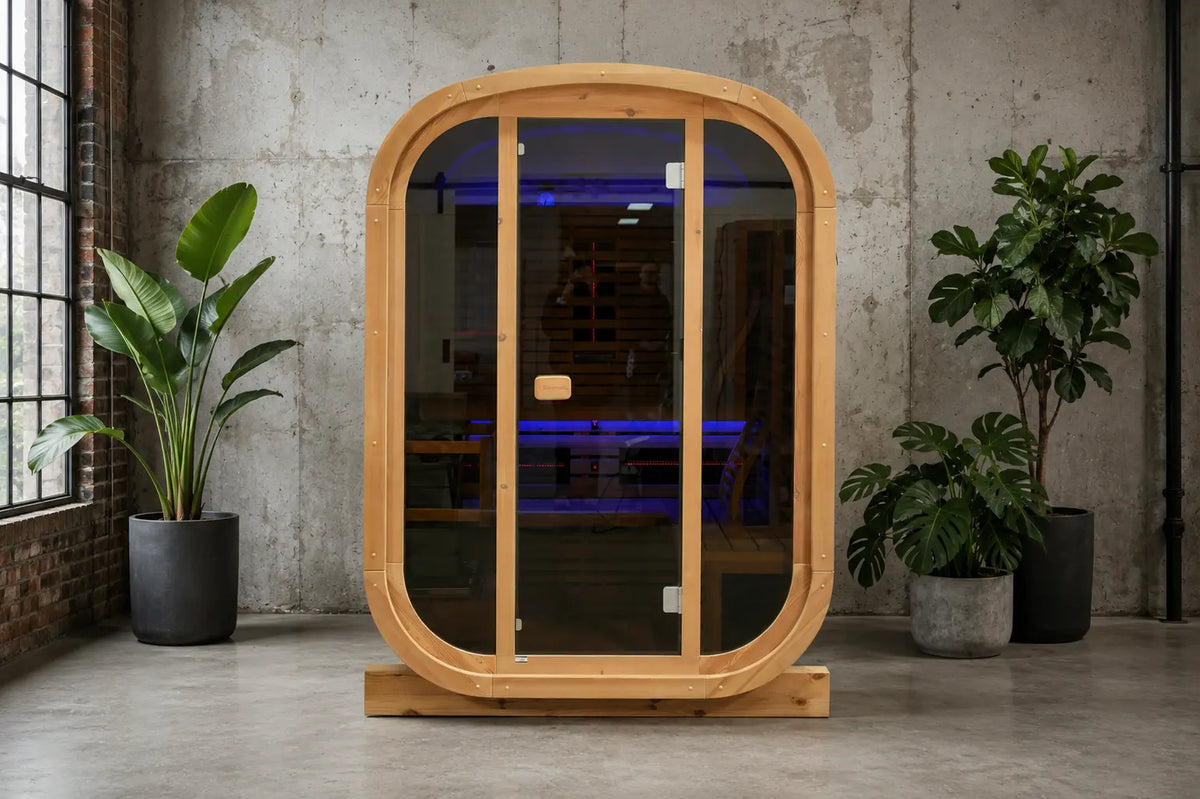 Rejuvenex Element Outdoor 3-4 person Hybrid Sauna