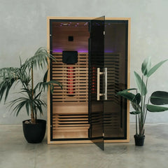 Serenity Full Spectrum 2 Person Sauna - Rejuvenex 