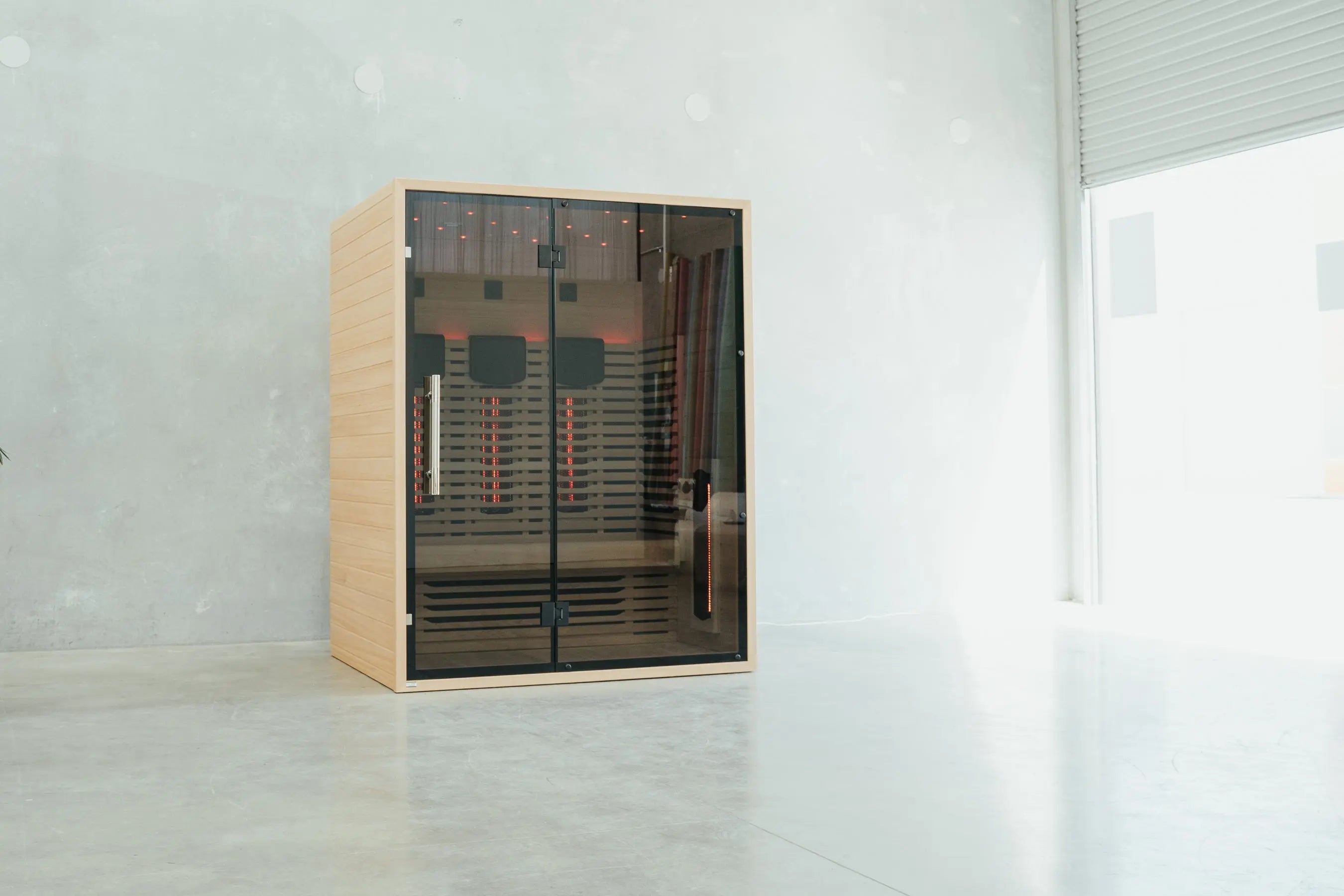 Serenity Full Spectrum 3 Person Sauna - Rejuvenex 