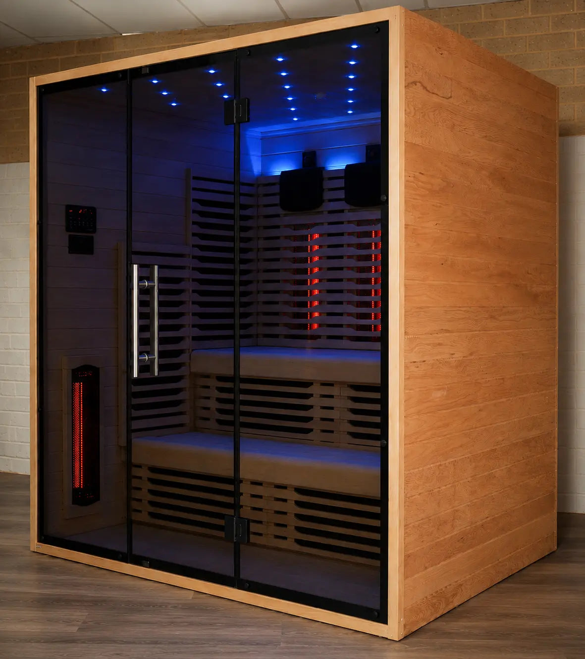 SERENITY 6 PERSON FULL SPECTRUM INFRARED SAUNA